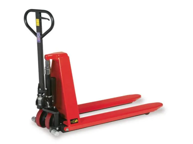Hoogheffende Palletwagen Handhydrauliek 1t Zwenk-/vorkwielen Nylon