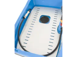 geperforeerd inzetelement,v. reinigingstafel,BxD 750x550mm,RVS