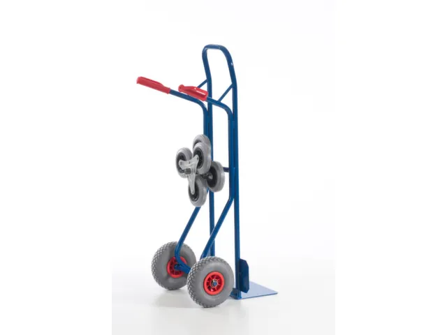 diable monte-escaliers,3 étoiles,force 150kg,pelle lxP 300x225mm