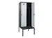 locker met bank,voor scheiding van kleding,HxBxD 2120x800x815mm,2vak