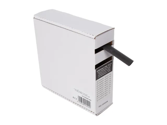 Thermische Krimpkous 12.0mm - Zwart - 8m