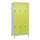 dubbeldekse locker,HxBxD 1950x900x500mm,3x2vak.,vak B 300mm