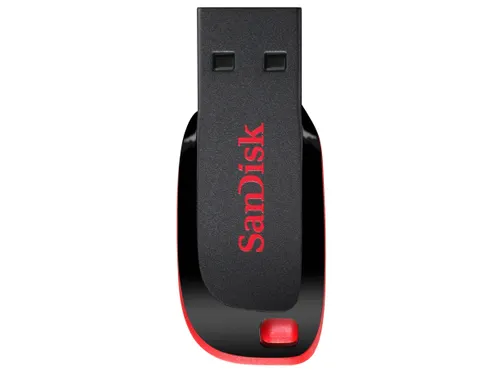 SanDisk Cruzer Blade USB flash drive 16GB USB Rood Zwart