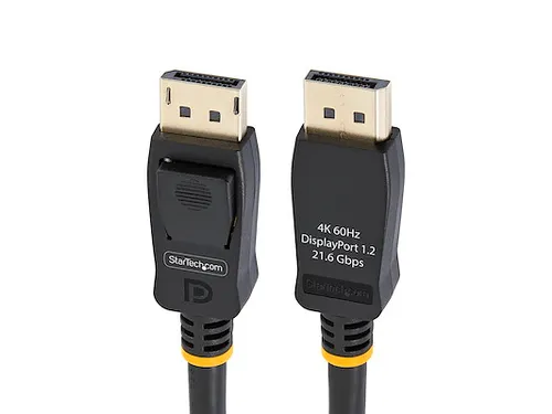 3 Meter Displayport 1.2 Kabel Vergrendeling M/M DP 4K Kabel Zwart