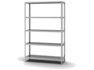magazijnstelling,grondveld,HxBxD 2000x1300x400mm,vaklast 200kg - 2