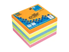 Powernotes info notes 75x75mm assorti Briljant blok a 450 vel