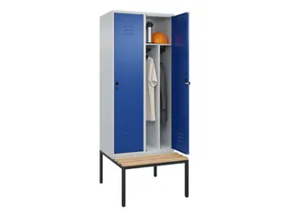 locker voor scheiding van kleding,HxBxD 2120x800x815mm,2vak - 3