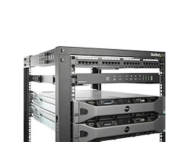 1U 19 inch Server Rack Rails Verstelbare Diepte 4 post