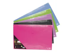 Envelopmap A4+ 5 st Assorti Duurzaam afbreekbaar gerecycled 0.18mm