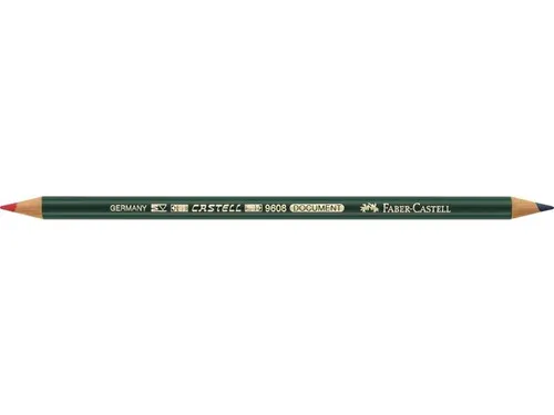 Faber Castell Document Kopieerpotlood Rood/blauw