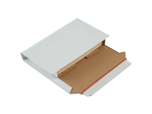 Wikkelverpakking Postbox Wit 302x215x75mm 25 Stuks