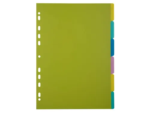 Tabbladen PP FOREVER YOUNG A4 6 tabs