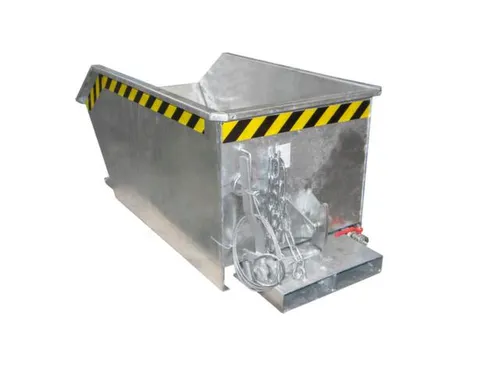 Kiepbak voor spaanders,HxLxB 580x1440x680mm,0,3m³,draagverm. 750kg