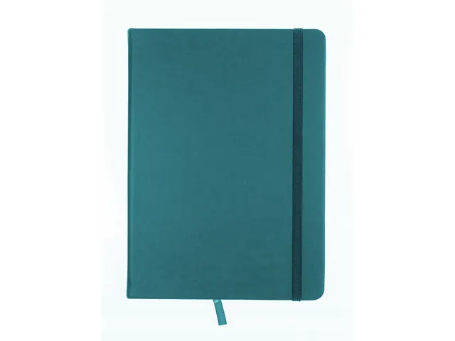 Schetsboek Kangaro A5 dark turquoise PU HC 80 vel 140gr roomwit met el
