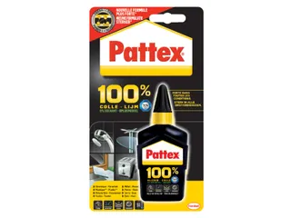 Alleslijm Pattex 100% tube 50 gram op blister - 2