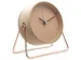 Wekker Nextime Berlin Table 14x13 cm roze metaal