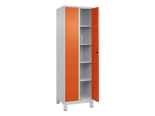 wasgoedverdeelkast,HxBxD 1950x600x500mm,vak B 300mm,cilinderslot