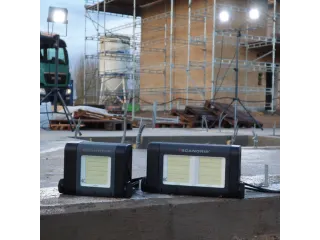 bouwlamp,432 SMD-led,10000-40000lumen,draaggreep,straalhoek 120 ° - 10