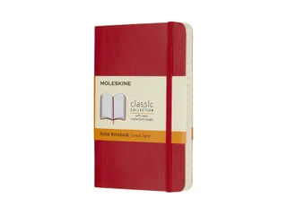 Moleskine Colored Soft Cover Classic Notebook A6 Notitieboek lijn Rood - 2