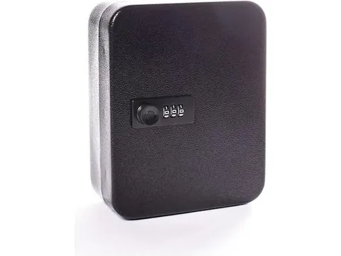 Sleutelkast 20 Sleutels Wandmontage Met Wachtwoordcode Zwart