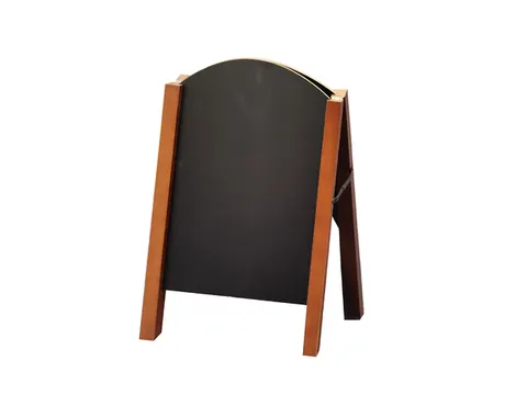 Krijtbord Seco stoepbord A2 ronde bovenkant