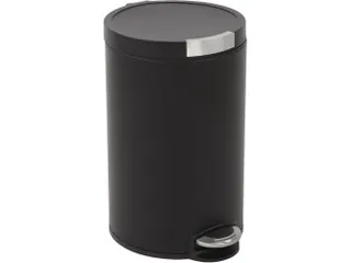 Pedaalemmer Artistic Step Bin 12 Liter Mat Zwart - 1
