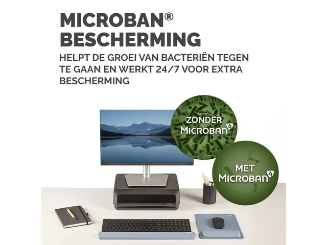 Polssteun Fellowes Breyta blauw 6x47cm