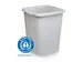 Afvalcontainer DURABIN ECO 90 Liter Vierkant Grijs