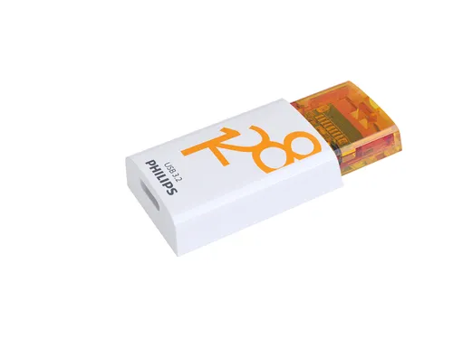 USB stick 3.2 Philips Click USB-C 128GB oranje