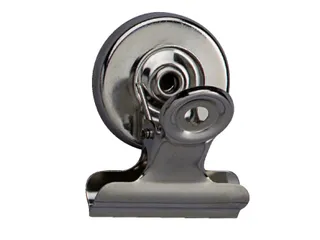 Papierklem MAUL Bulldog met magneet 30mm capaciteit 10mm zilver - 3