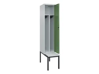 locker voor scheiding van kleding,HxBxD 2120x400x815mm,1vak - 2