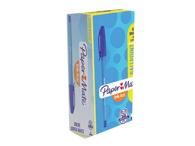 Balpen Paper Mate Inkjoy 100 medium blauw