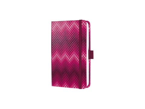 Notitieboek Sigel Jolie Beauty A6 hardcover gelinieerd roze