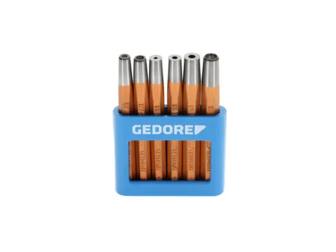 GEDORE 125 B Jeu d'extracteurs et de poseurs de rivets 6pièces