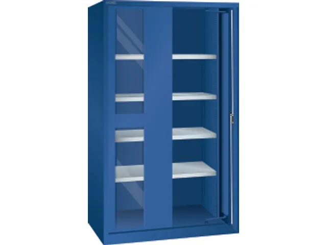 zwaarlastkast met zwenkdeuren,HxBxD 1950x1146x690mm,lak RAL5010