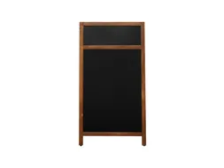 Europel Krijtstoepbord met Topbord 660 x 1280 mm Natural
