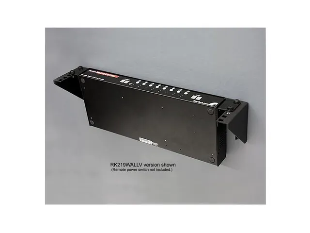 1U 19 Inch Serverrack Staal Beugel Verticale Wandmontage