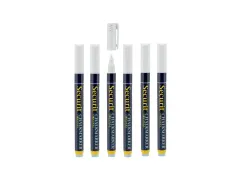 Krijtstift Securit Sma-100 Rond 1-2mm Wit 7 Stuks