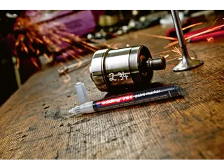 Paintmarker edding 791 PCR op alcoholbasis 1-2mm groen - 5