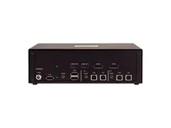 StarTech.com Secure 2-Port Dual-Monitor KVM Switch, 1x DP In naar 2x H