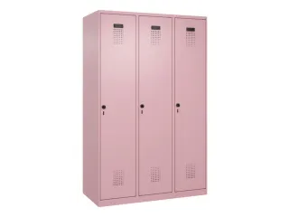 locker,HxBxD 1850x1200x500mm,3vak,vak B 400mm,draaigrendel - 3