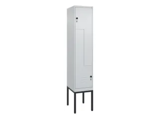 Z-garderobekast,HxBxD 2120x400x500mm,vak B 200/400mm,draaigrendel - 1
