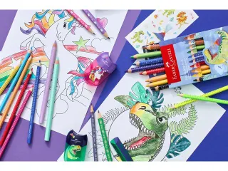 Display Faber-Castell Unicorn en Dino 192 stuks - 2