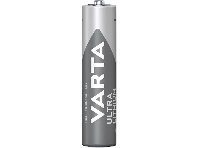 Batterij Varta Ultra lithium 4x AAA