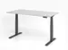 Bureau assis-debout électrique 640-1290x1600x800mm gris/graphite