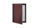 Protège-menu Securit Trendy A5 1x 2 pochettes bordeaux