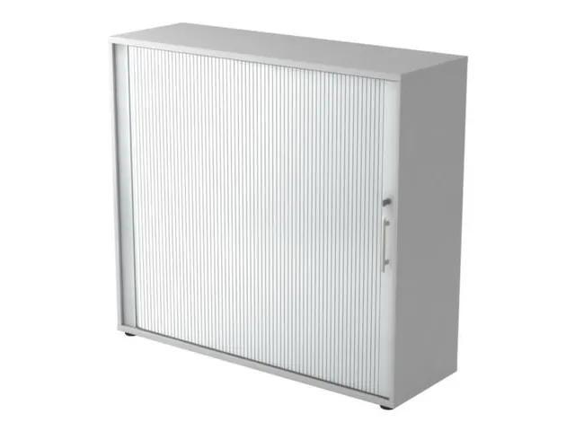 jaloeziedeurkast,HxBxD 1100x1200x400mm,2xhouten vloer,3 OH,romp grijs