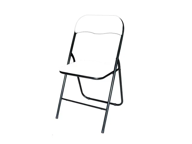 Klapstoel Wit Zwart FC100                       