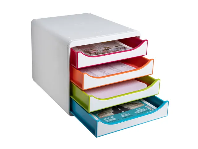 BIG BOX Black Office wit/harlekijn/wit