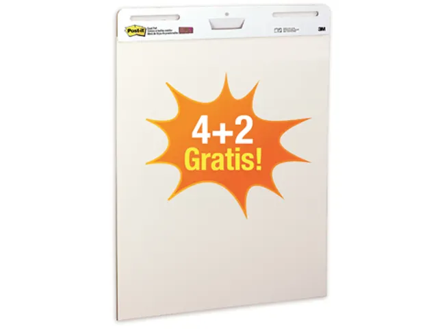 Post-it Meeting Chart 4 + 2 Gratis